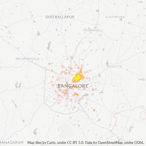 560084 Business Density Heatmap