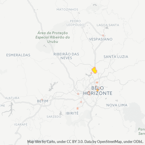 31720-000 Heatmap de Densidade da Empresa
