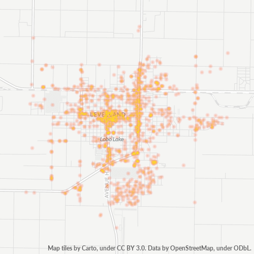 79336 Business Density Heatmap