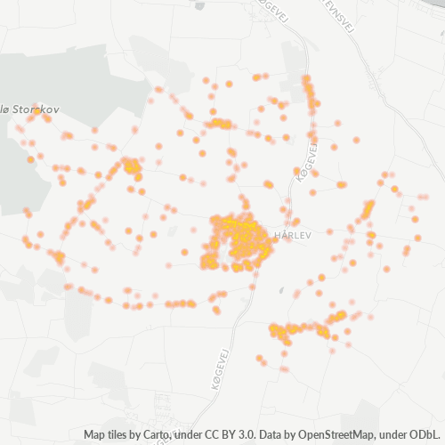 4652 Heatmap over forretningstæthed