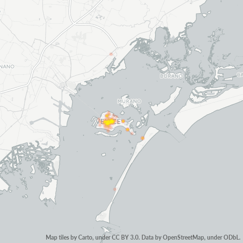 Mappa di calore per cap 30125