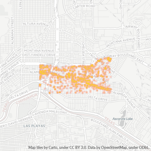 79905 Business Density Heatmap