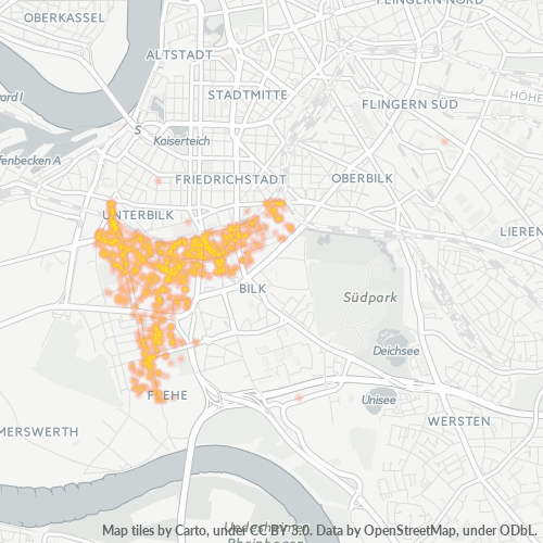 40223 Standortdichte-Heatmap