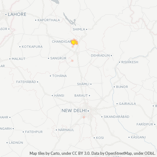 160055 Business Density Heatmap