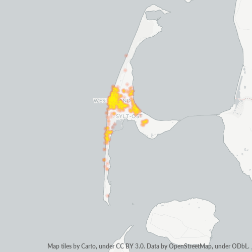 Heatmap für plz 25980