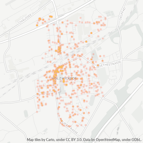 Heatmap für plz 59439