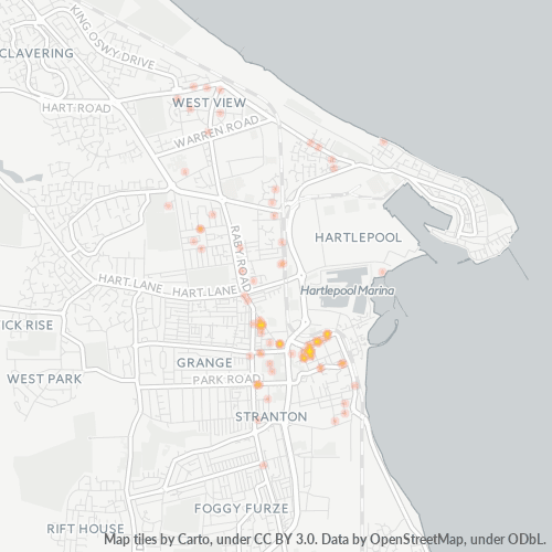 TS24 Business Density Heatmap