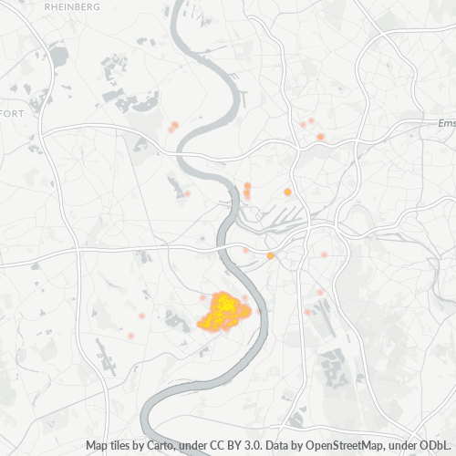 47226 Standortdichte-Heatmap