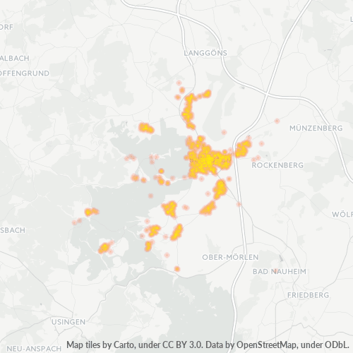 Heatmap für plz 35510