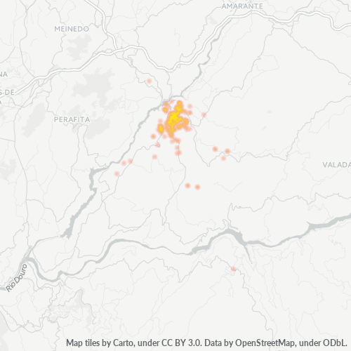 4630 Heatmap de Densidade da Empresa