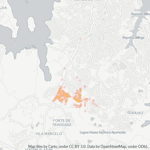 04858-000 Mapa de calor de densidad empresarial