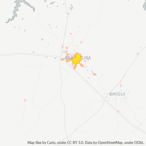 16015-000 Mapa de calor de densidad empresarial