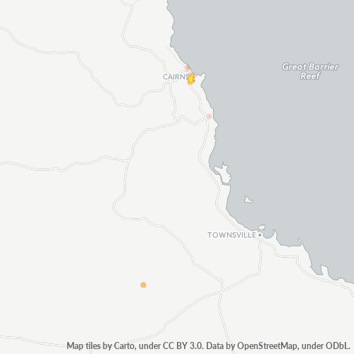 4868 Business Density Heatmap