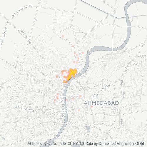380027 Business Density Heatmap