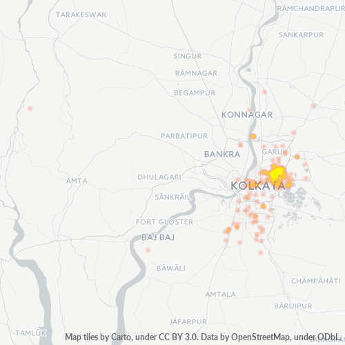 700064 Business Density Heatmap