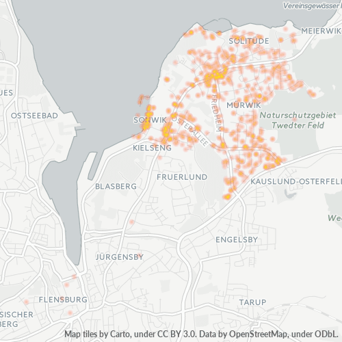 Heatmap für plz 24944