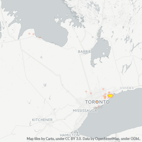 M1C Thermocarte de densité d'activité