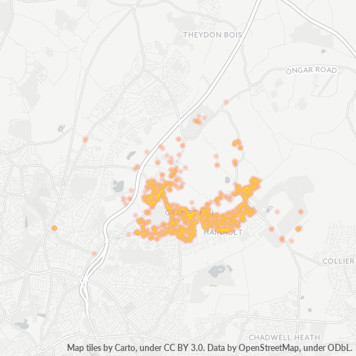 IG7 Business Density Heatmap