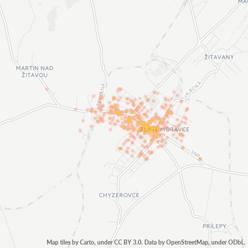 953 01 Teplotná mapa obchodnej hustoty
