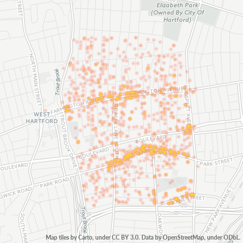 06119 Business Density Heatmap