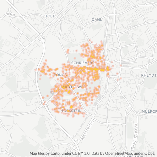 41239 Standortdichte-Heatmap