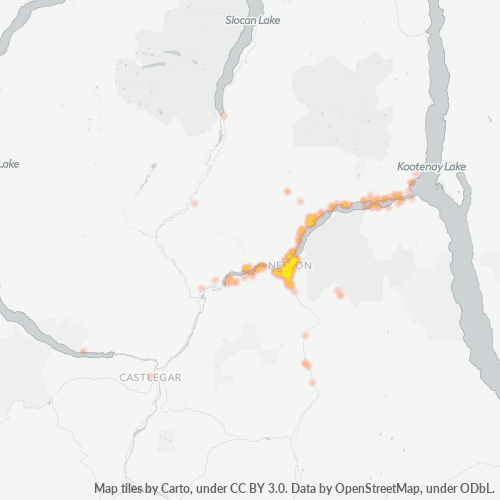 V1L Business Density Heatmap