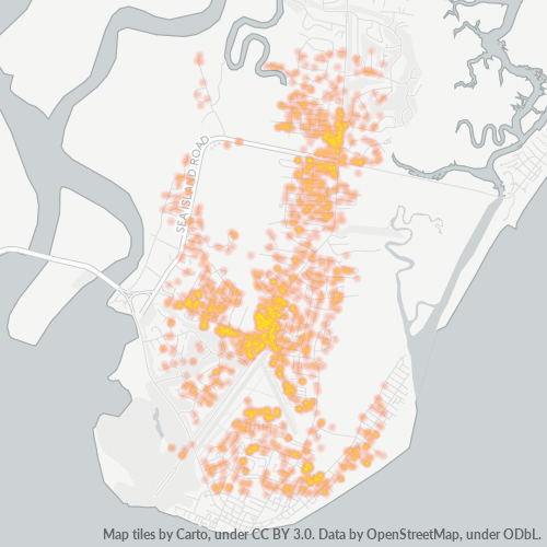 31522 Business Density Heatmap
