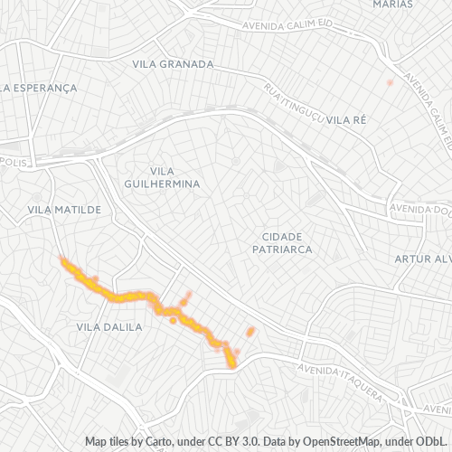 03533-000 Mapa de calor de densidad empresarial