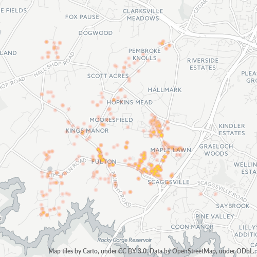 20759 Business Density Heatmap