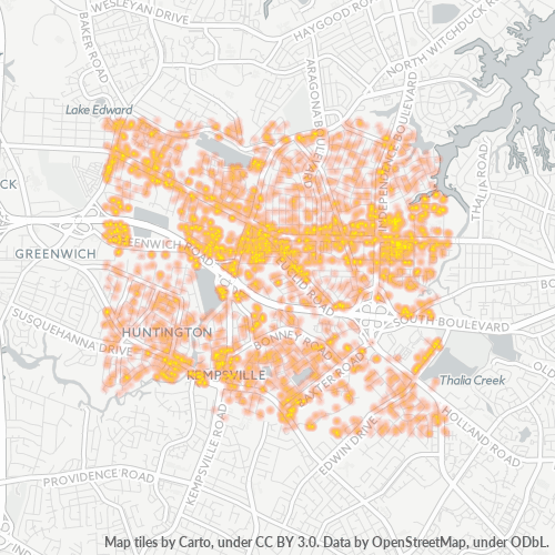 23462 Business Density Heatmap