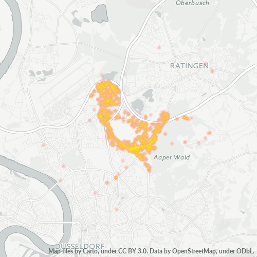 40472 Standortdichte-Heatmap