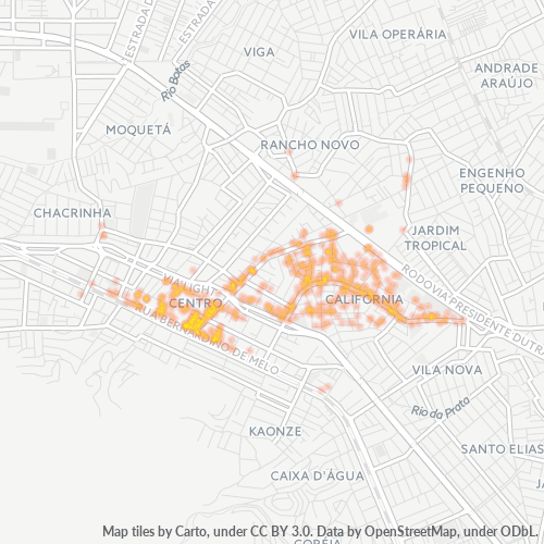 26220-000 Heatmap de Densidade da Empresa