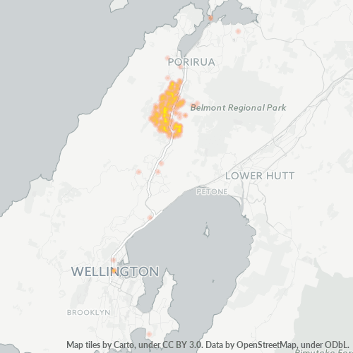5028 Business Density Heatmap