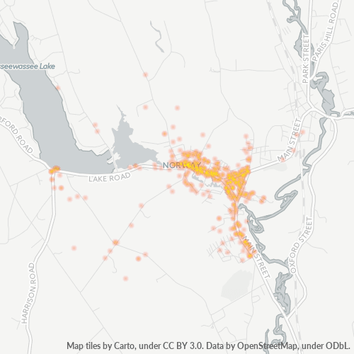 04268 Business Density Heatmap
