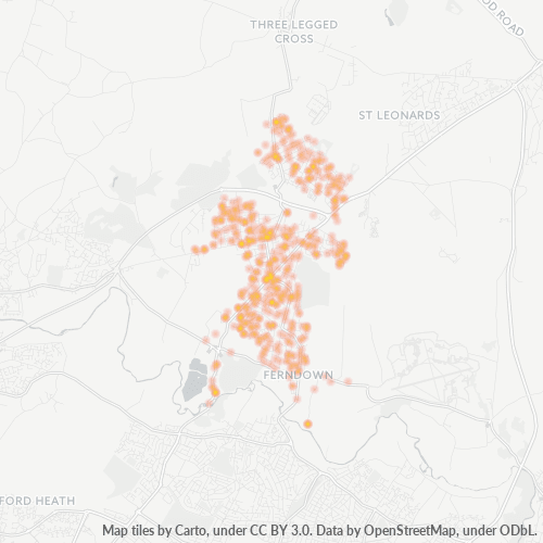 BH22 Business Density Heatmap
