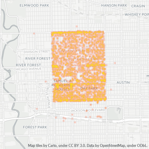 60302 Business Density Heatmap
