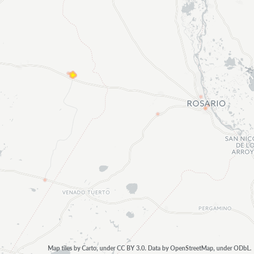 2580 Heatmap de Densidade da Empresa