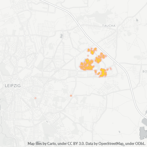 Heatmap für plz 04329