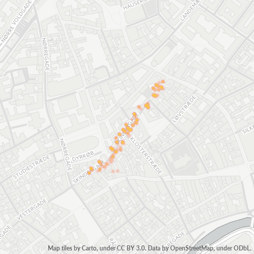 1159 Heatmap over forretningstæthed