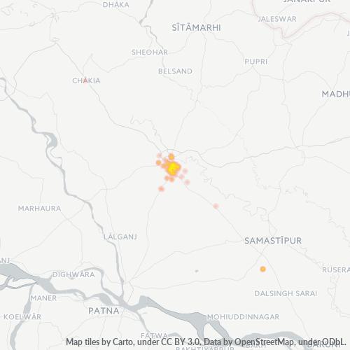 842002 Business Density Heatmap