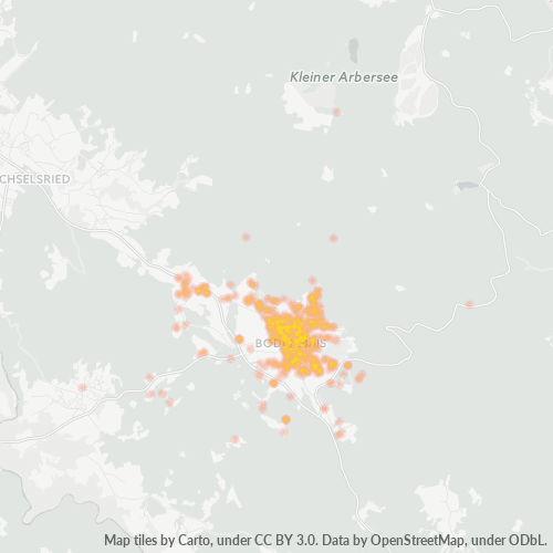 Heatmap für plz 94249