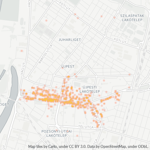 1042 Vállalati sűrűségi térkép