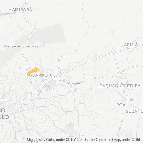 07061-000 Heatmap de Densidade da Empresa