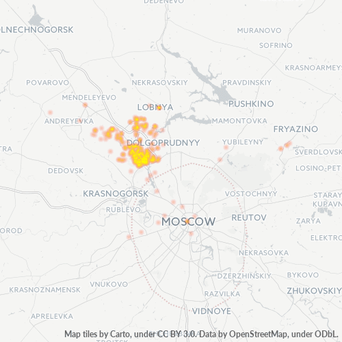 141400 Тепловая карта плотности предприятий