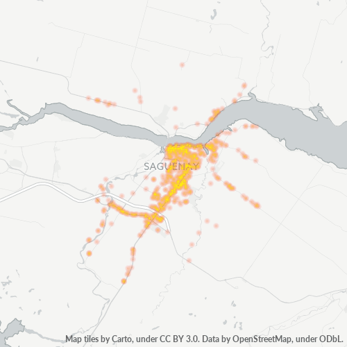 G7H Business Density Heatmap