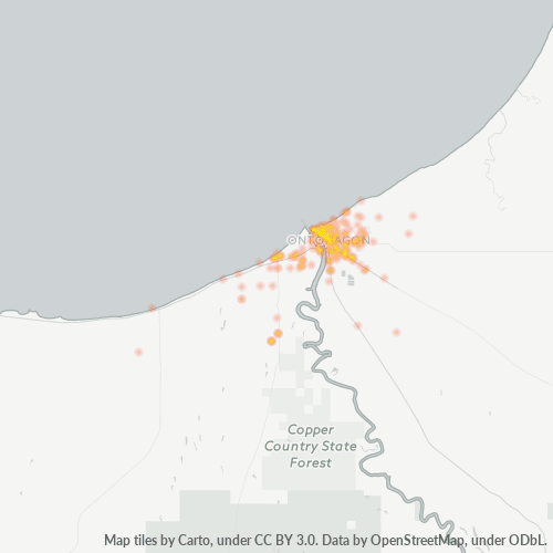 49953 Business Density Heatmap