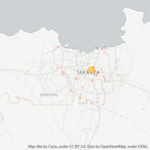 13140 Peta Panas Densitas Bisnis