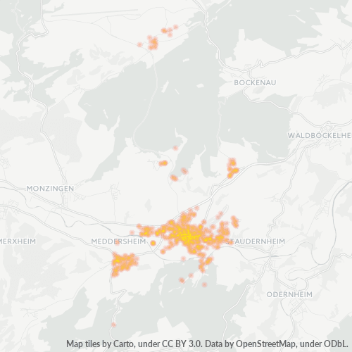 Heatmap für plz 55566