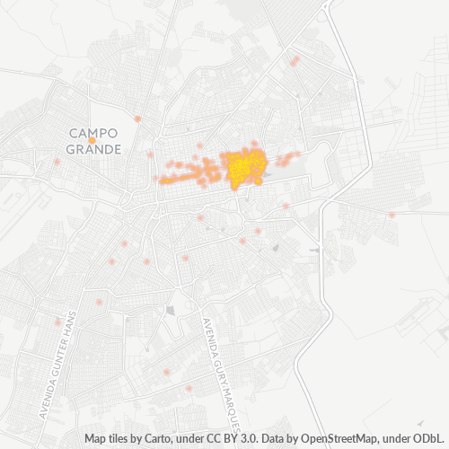 79021-000 Heatmap de Densidade da Empresa