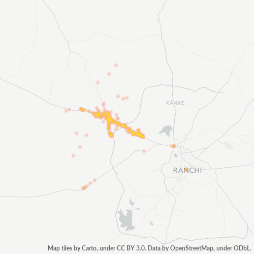 835222 Business Density Heatmap